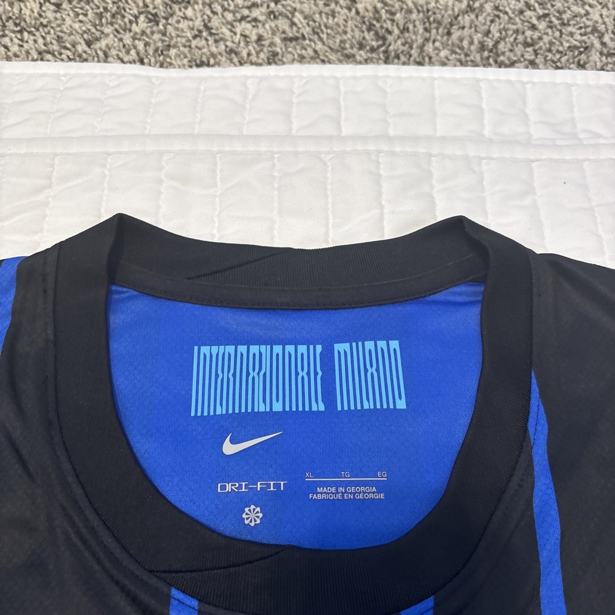 Nike Inter Milan X-Large 2025/26 Home Soccer Jersey Dri-Fit HJ4591