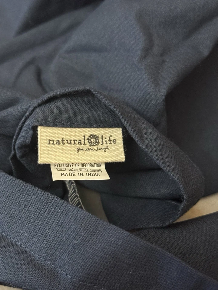 Juego de 2 fundas de almohada NATURAL LIFE Catalina Midnight Garden King Foto 4 de 4