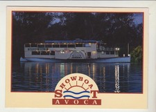 SHOWBOAT AVOCA MURRAY RIVER NORTHERN VICTORIA NUCOLORVUE POSTCARD