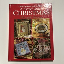 A Cross Stitch Christmas Book Better Homes  Gardens 1999