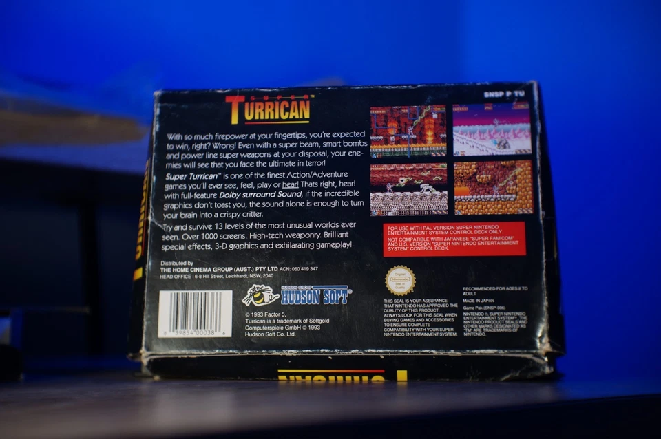  Super Turrican SNES PAL BOXED - Image 3 of 4