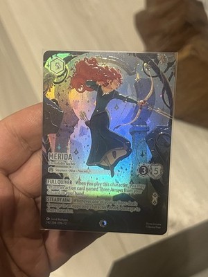 Merida Formidable Archer Iconic Lorcana Wilds Unknown Pack Fresh 242/204