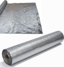 Aluminium Foil Membrane 1.5m x 50m (75sqm) Vapour Barrier and Thermal Insulation