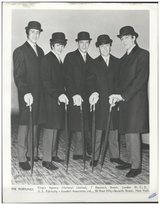C1229/ The Fortunes UK Popgruppe Foto 25,5 x 20,5 cm ca.1968