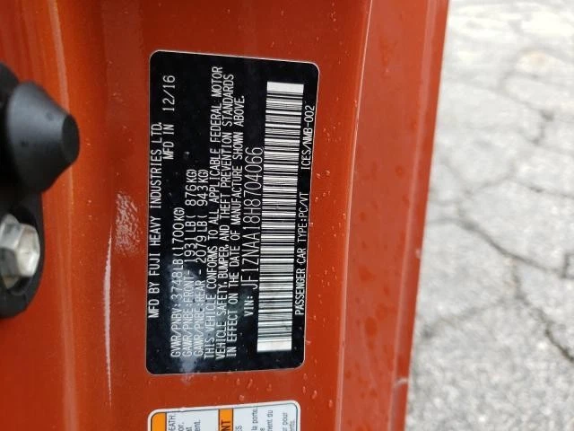 Б/у стартер подходит для: 2017 Toyota 86 AT класса A - Изображение 4 из 4