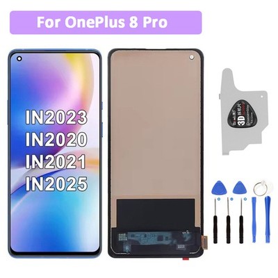 TFT LCD Display For OnePlus 8 Pro Touch Screen Digitizer Assembly Replacement