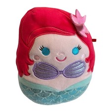 Disney Squishmallows Little Mermaid Ariel Doll Plush Stuffed Animal Toy