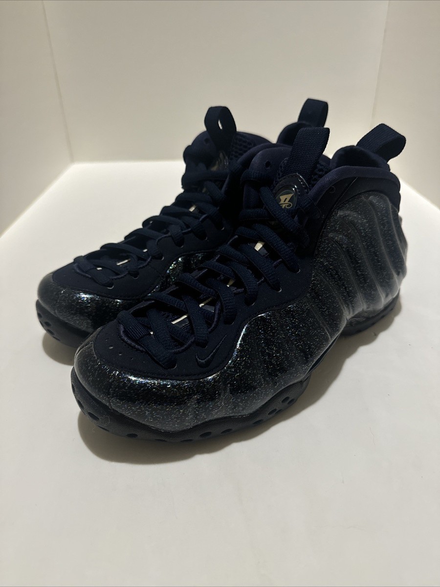 obsidian glitter foamposite