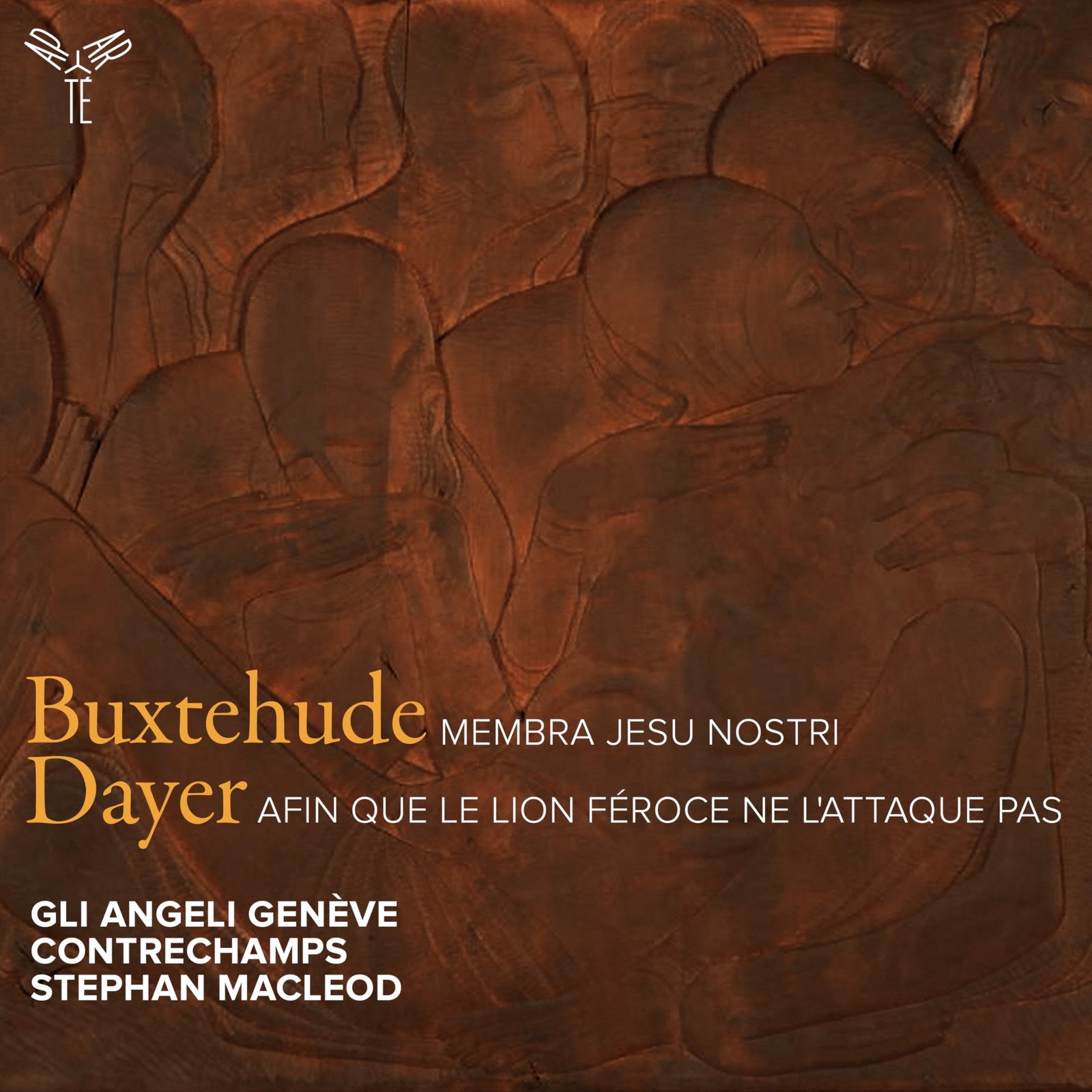AP355 Gli Angeli Geneve Buxtehude: Membra Jesu Nostri/... CD AP355 NUOVO