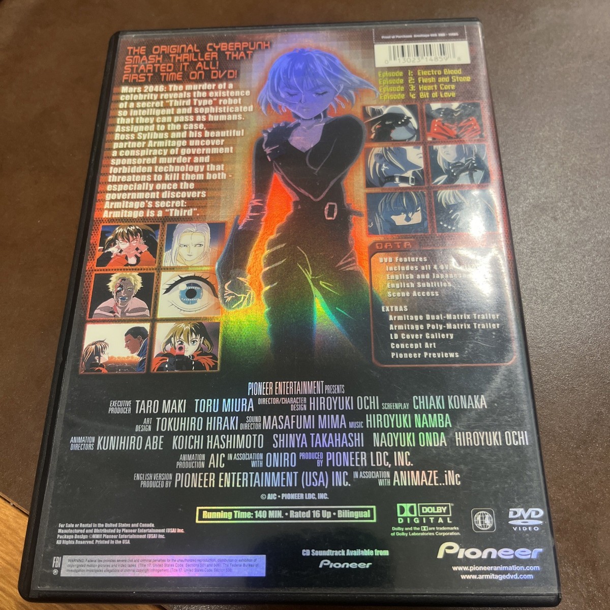 Armitage III DVD Complete 4 OVA Collection Plus Extras | eBay