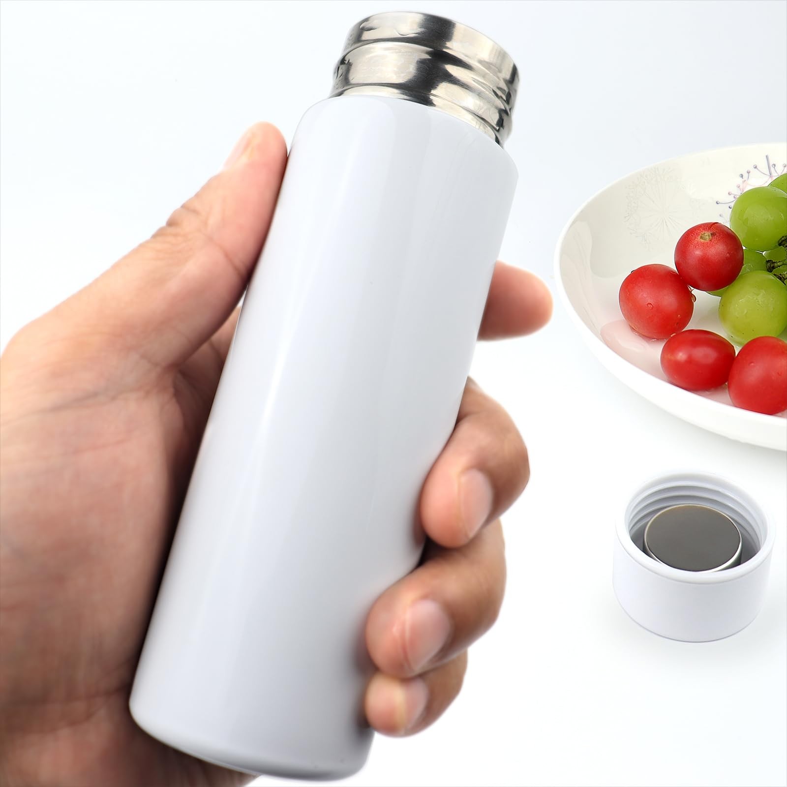 Mini Purse Water Bottles, Cute Small Flask for Lunchbox, Ski