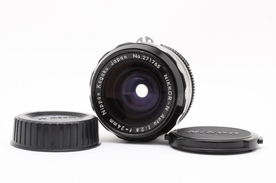 [Opt MINT] Nikon Nikkor-N Auto 24mm f/2.8 Ai converted MF Lens From JAPAN