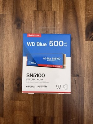 WD Blue SN5100 NVMe SSD 500GB M.2 2280 PCIe 4.0