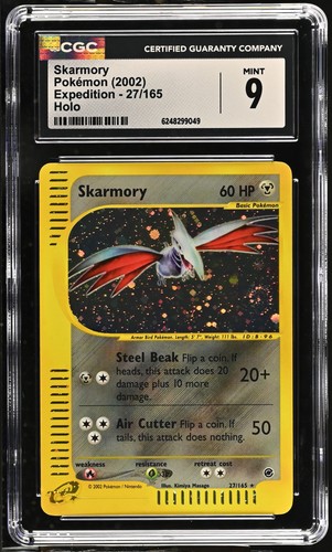 Skarmory graded CGC 9 for sale on eBay