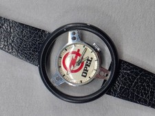 Vintage 70s Old England Opel Steering Wheel Watch Manual Wind Swiss Made