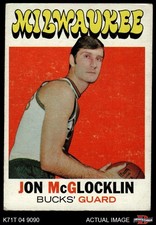 1971 Topps #74 Jon McGlocklin Bucks Indiana 1.5 - FAIR