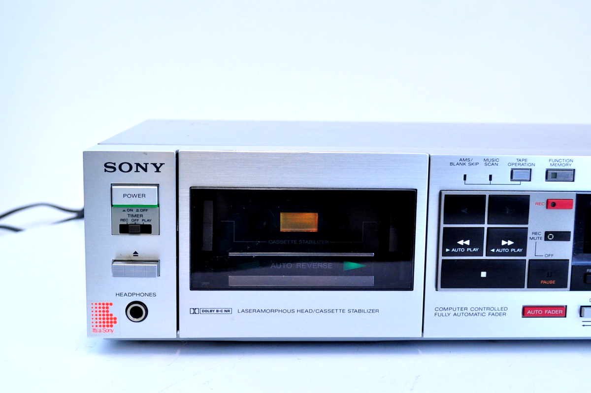ソニー　ビンテージカセットデッキ　TC-FX707R ソニー ビンテージカセットデッキ TC-FX707R - メルカリ