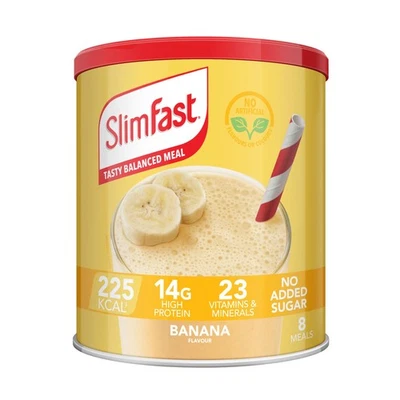 SLIMFAST Meal Replacement Shake for Weight Loss & Balanced Diet, Vitamins and