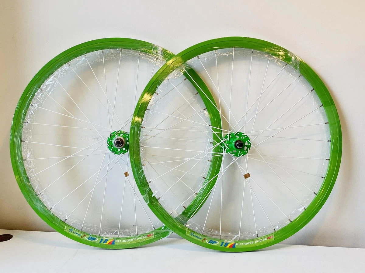 Paire De Roues Vélo Rétro 700x23C - Weinmann / Shimano - Occasion Bon état