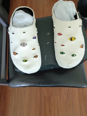 Esenes Eyeball Mules Size 9 Angelic Monsters