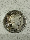 BARBER SILVER DIME/ VG+/ USA COLLECTIBLE/  EARLY 1900/ BROADSTRIKE