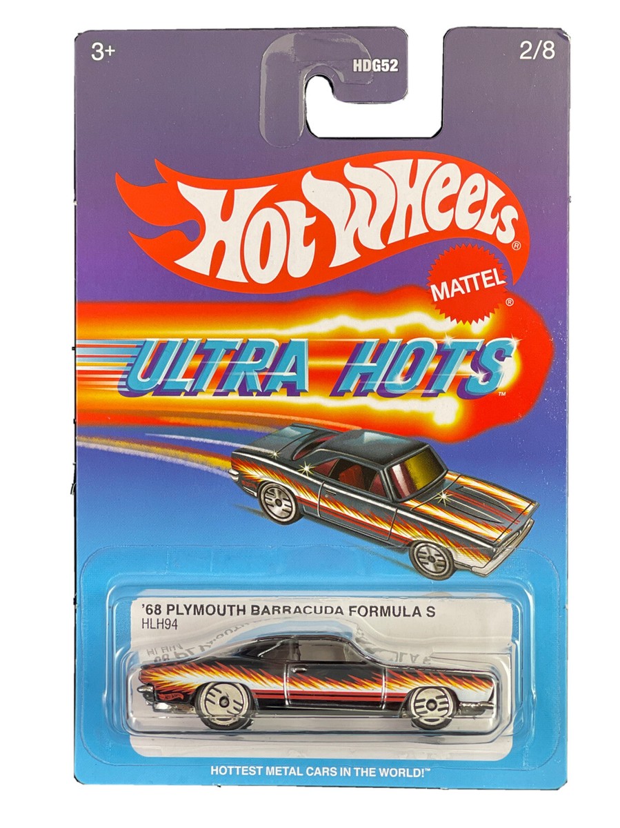 Hot Wheels 2023 HW Ultra Hots 2/8 Black '68 Plymouth Barracuda