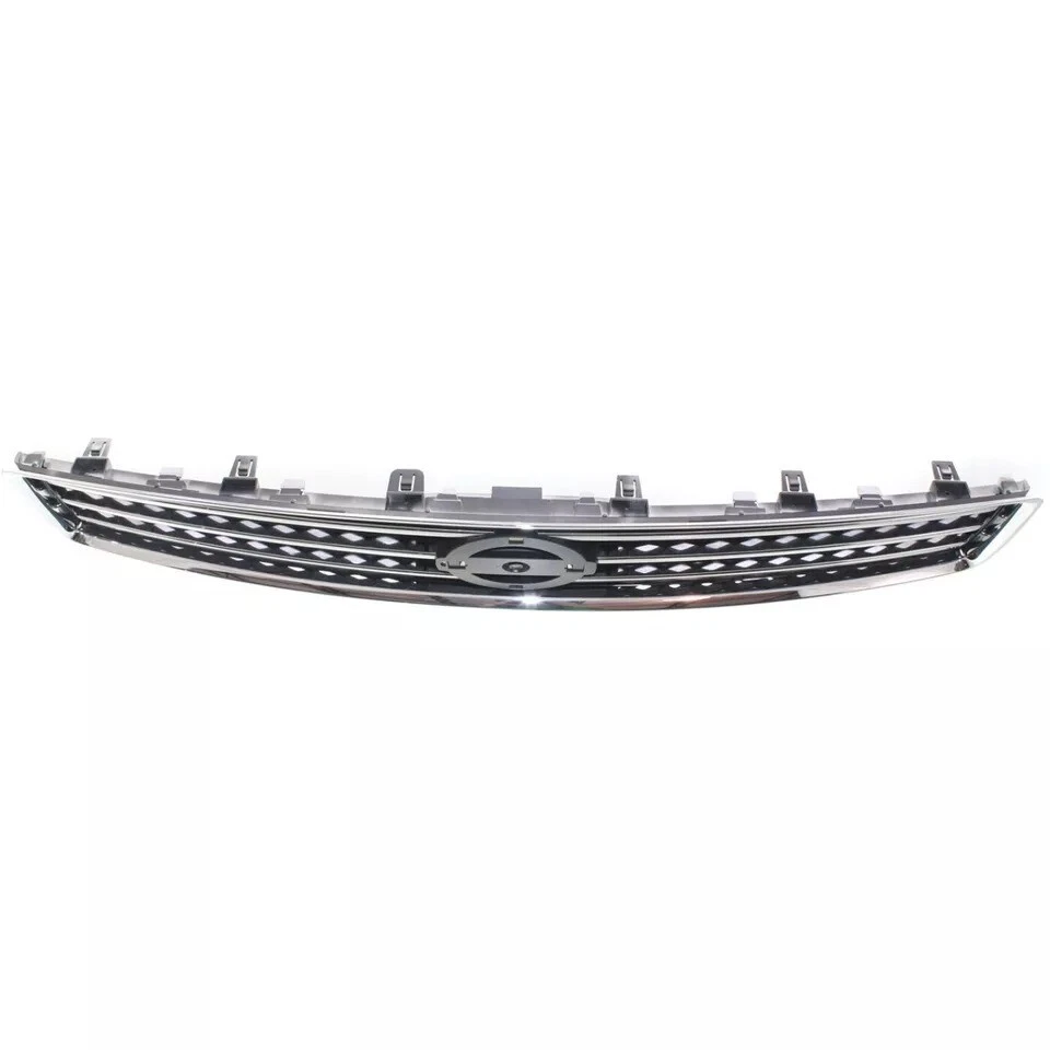 Grille For 2009-2011 Nissan Maxima Chrome Shell with Dark Gray NI1200231 Foto 4 de 4