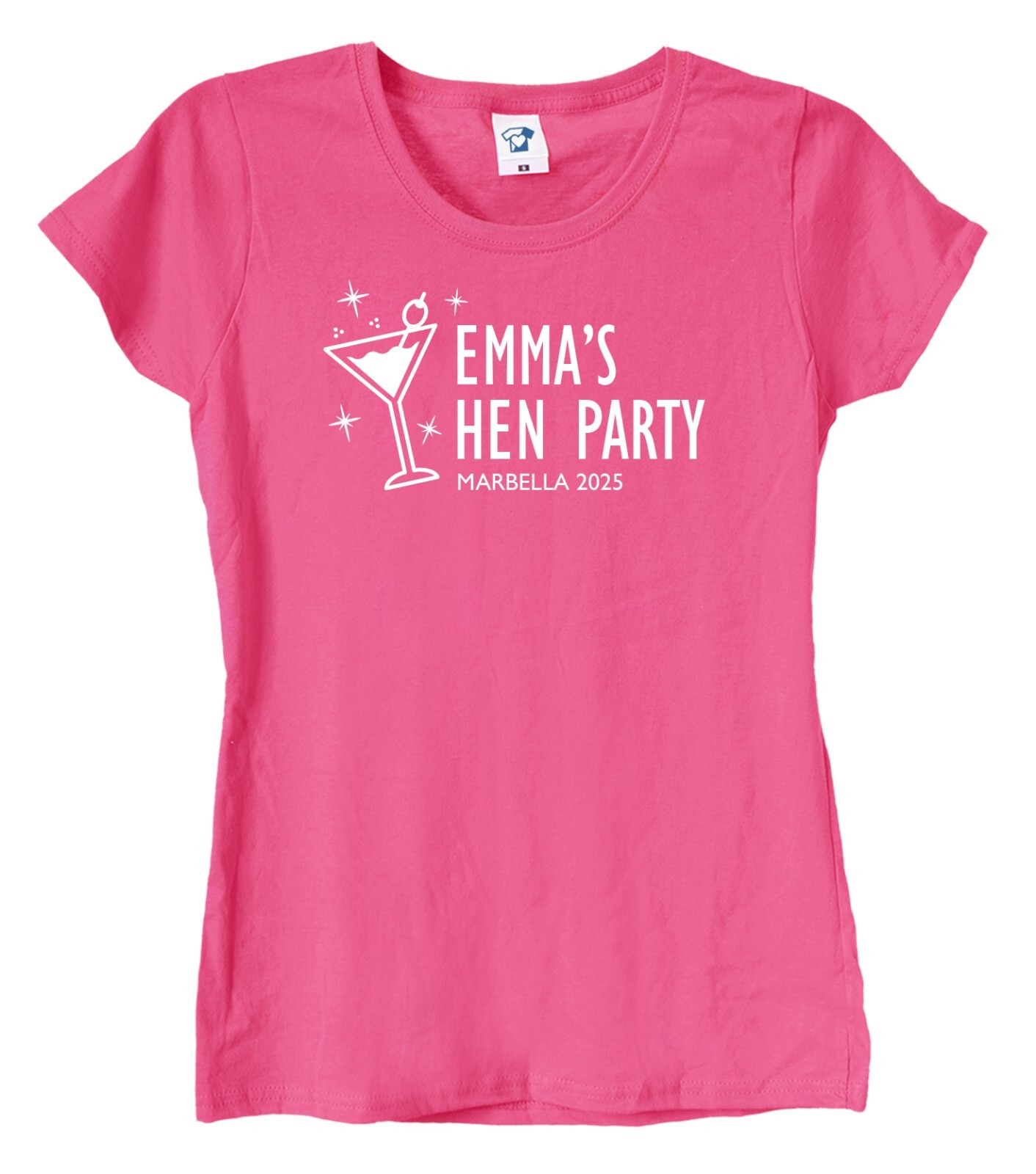 ALTRA T shirt personalizzate addio al nubilato trip top bambina tema vetro Martini 966