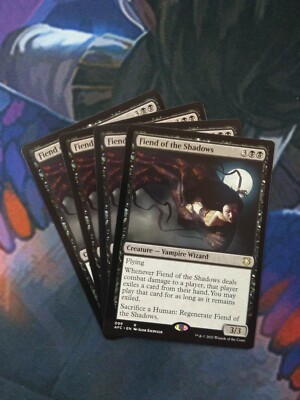 Fiend of the Shadows x4 | 7% Off 2+ | Commander Forgotten Realms AFC | NM | MTG