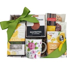 All Occasion Tea Gift Basket,  Lemon Tea Gift...