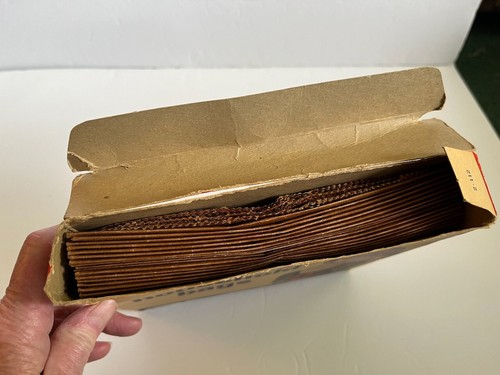 Vtg Bon Ami TIDY HOME Folded Household 18 BAGS Brown Paper Waxed Water Repellent - Picture 7 of 11