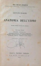 ISTITUZIONI DI ANATOMIA DELL'UOMO. VOLUME TERZO CHIARUGI GIULIO