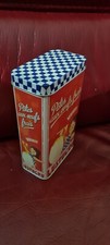 BOITE METAL PUBLICITE PATES LUSTUCRU COLLECTION metal box french advertising