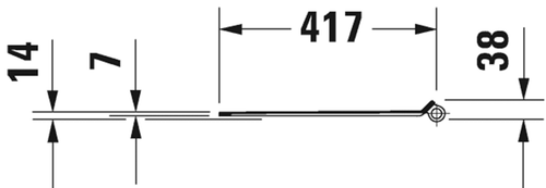 Duravit Toiletten WC WC-Sitz DuraStyle abnehmbar mit SoftClose weiß 0063790000 - Bild 5 von 7