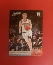 2016-17 Panini Prestige Mindaugas Kuzminskas ROOKIE RC #197 New York Knicks 