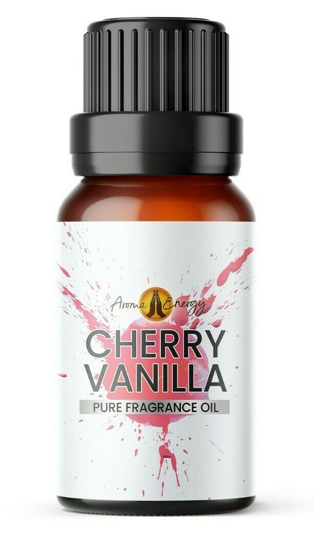 Cherry Vanilla Fragrance Oil 10ml - Diffuser Burner Candle Soap Wax Melt Making