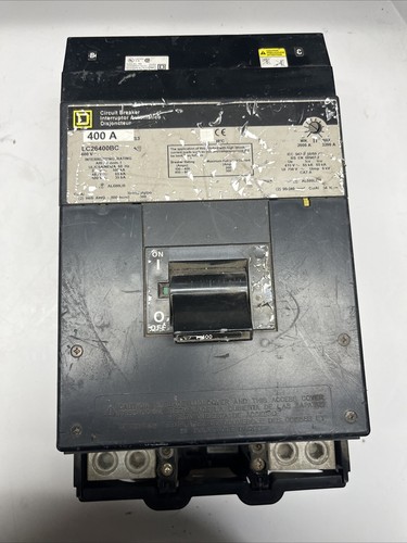 LC26400AB SQUARE D LC26400 BREAKER A B PHASE 120WR0004278