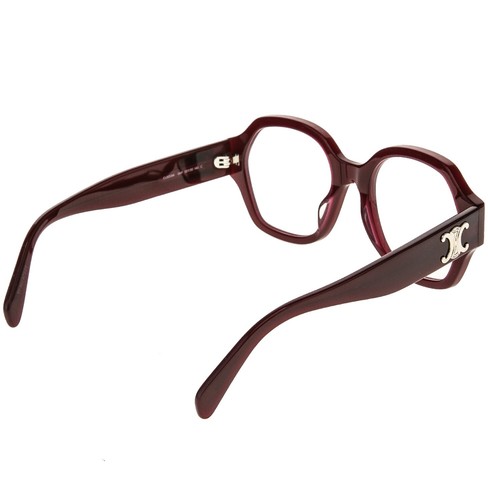 CELINE 50134 TRIOMPHE Burdeos Marco Óptico 52mm Moda Gafas CL50134I 069 - Imagen 2 de 11