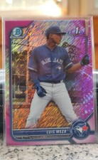 Luis Meza 2022 Bowman Chrome # BCP-209 1st Prospects Pink Shimmer 53/199 Toronto