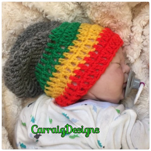 HANDMADE Baby boy girl rasta Jamaican 