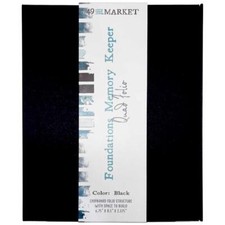 49 And Market Foundations Memory Keeper Quad Folio - Black, FA36677