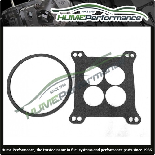 HOLLEY 4 BARREL SQUARE BORE CARBURETTOR BASE GASKET AIR CLEANER GASKETS