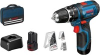 Bosch Professional 12V Akku Schlagbohrschrauber Gsb 12V-15 Komplettset 2 Akkus