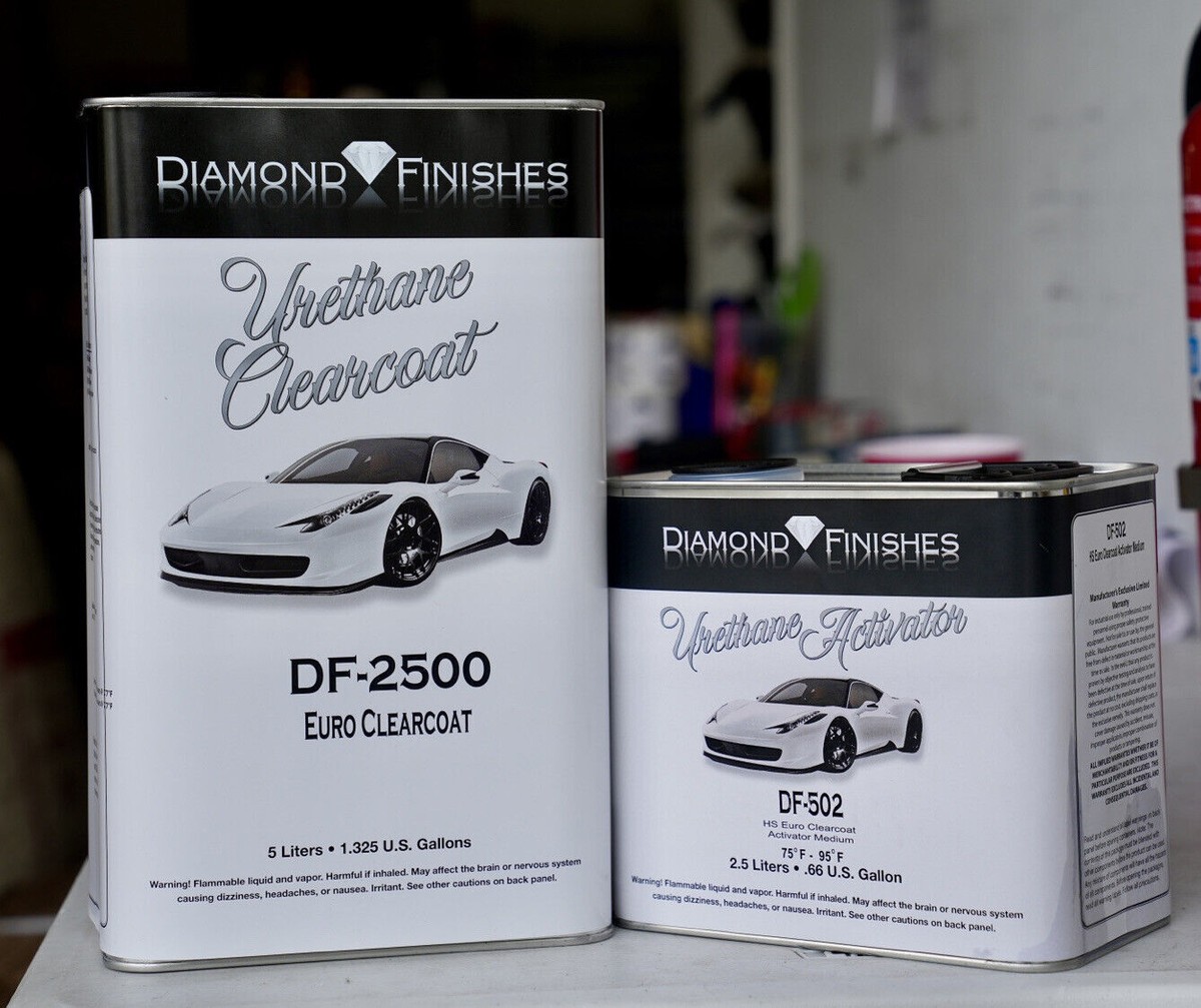 Diamond 2:1 DF-2500 Euro Auto Clear Coat Kit Liter High Solid