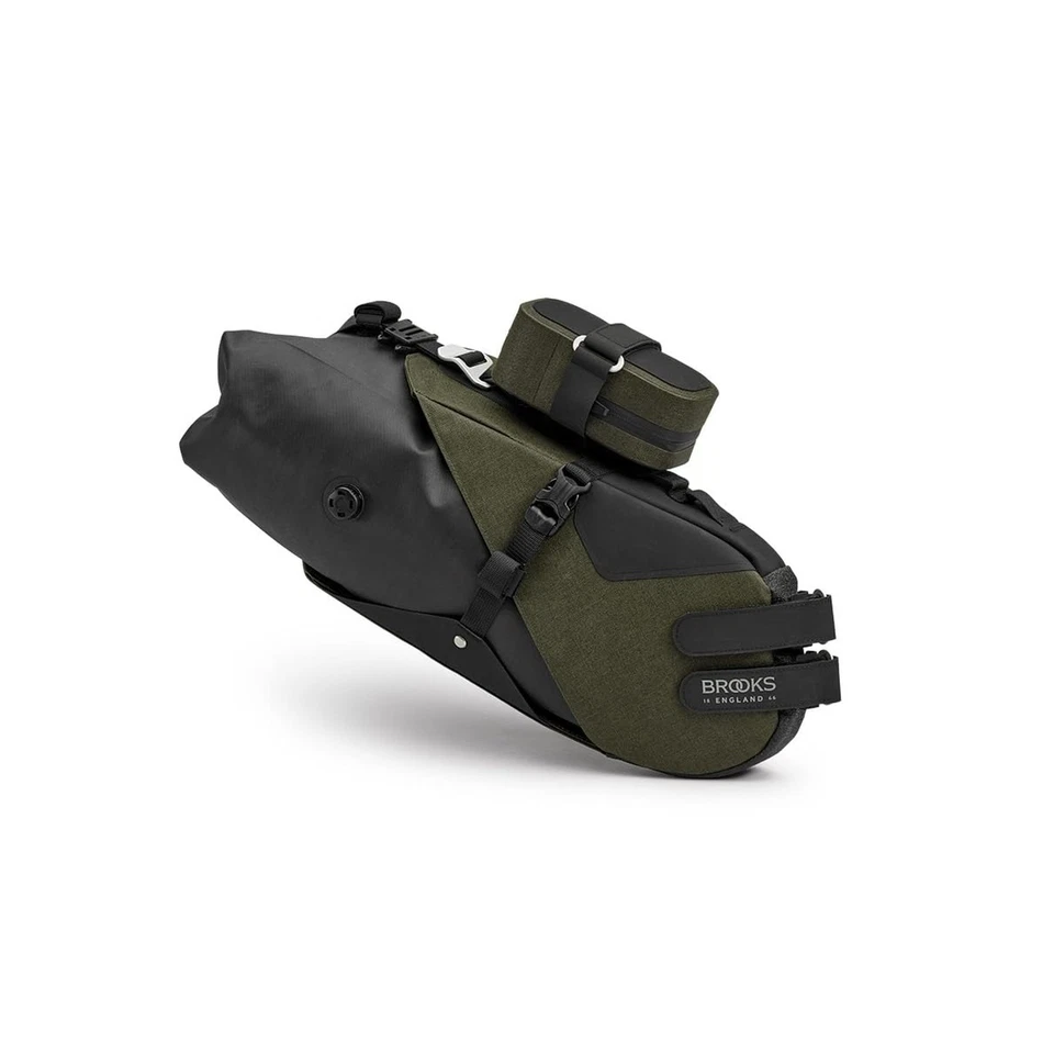 Brooks England Scape Seat Bag Regular Mud Green - Image 4 of 4