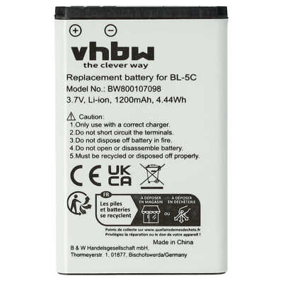 Akku für Swissvoice 20405928 1200mAh