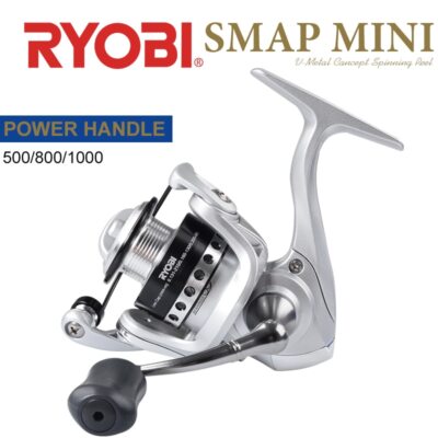 RYOBI SMAP MINI 500 800 1000 Spinning Fishing Reel 5.2:1 3/1BB