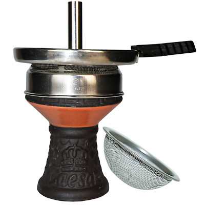 Caesar Aqueduct Steinkopf Set - Caramel / Shisha / Kopf/ Tabak/ Stein gefertigt