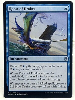 Roost Of Drakes NM* Zendikar Rising ENGLISH 074/280 mtg -UnltdCards