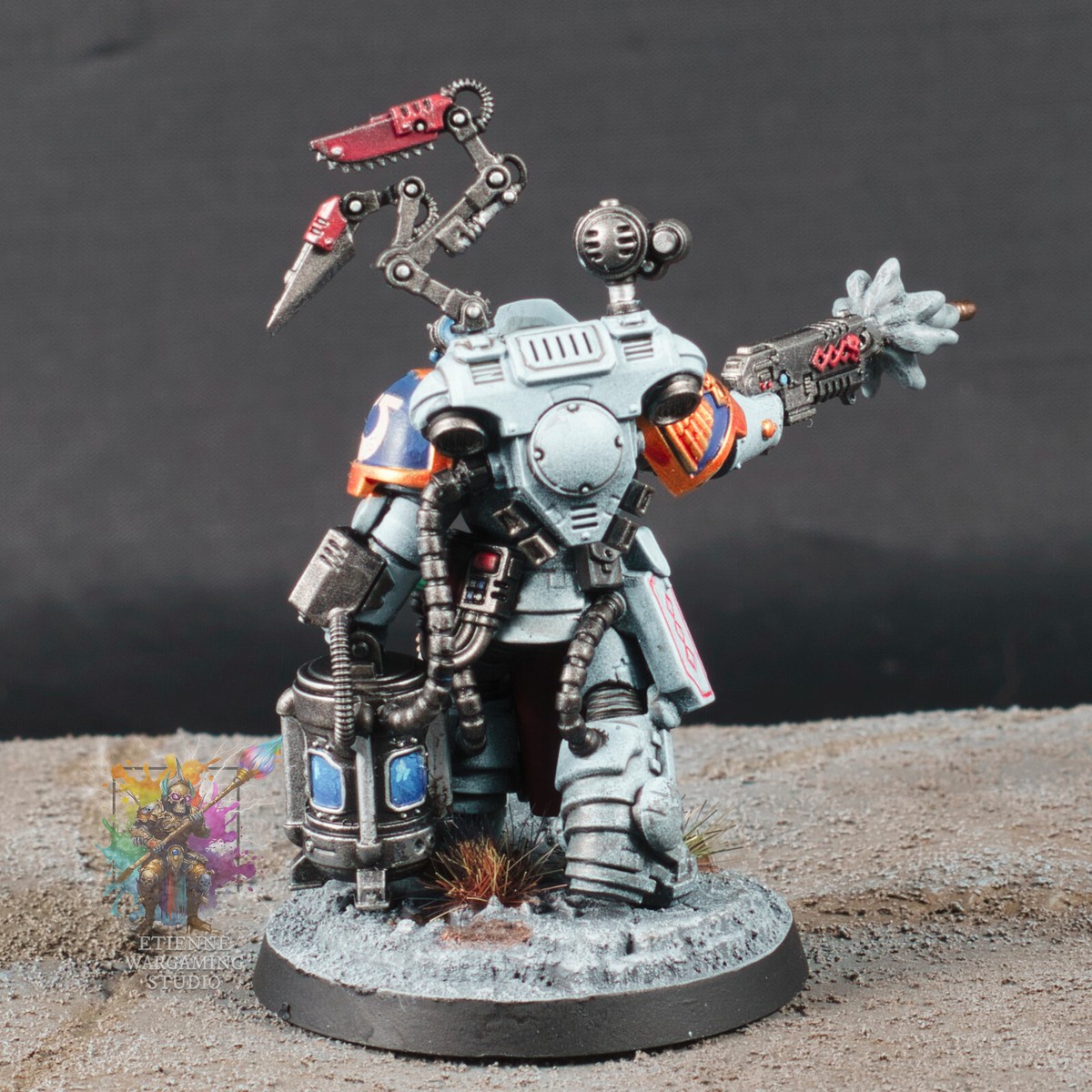 WARHAMMER 40K SALAMANDER Primaris Space Marines Armee Leviathan Pro Painted EUR 68,89 - DE